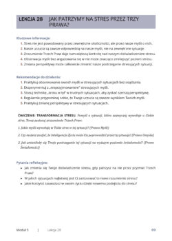 skok świadomości, workbook