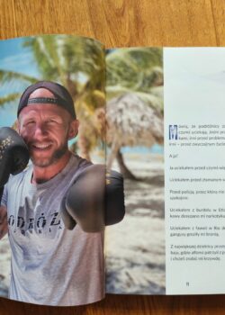 skład książki, podróże wojownika