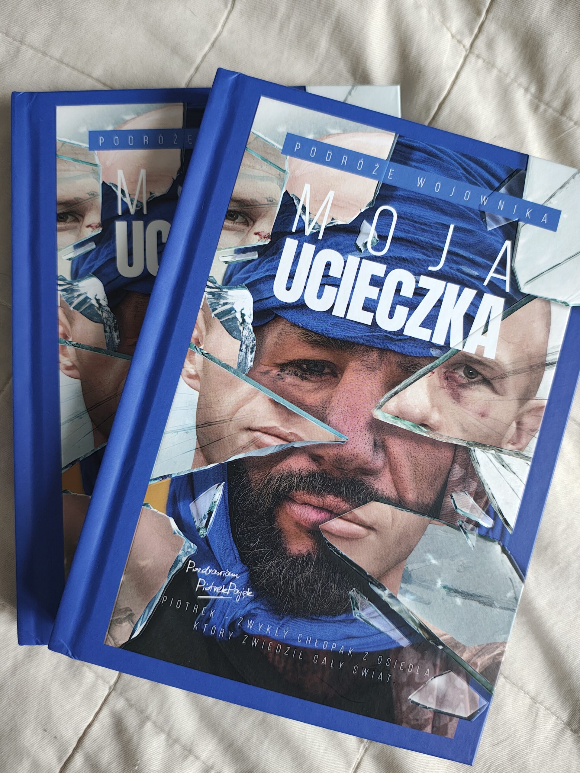 skład książki, podróże wojownika, książka