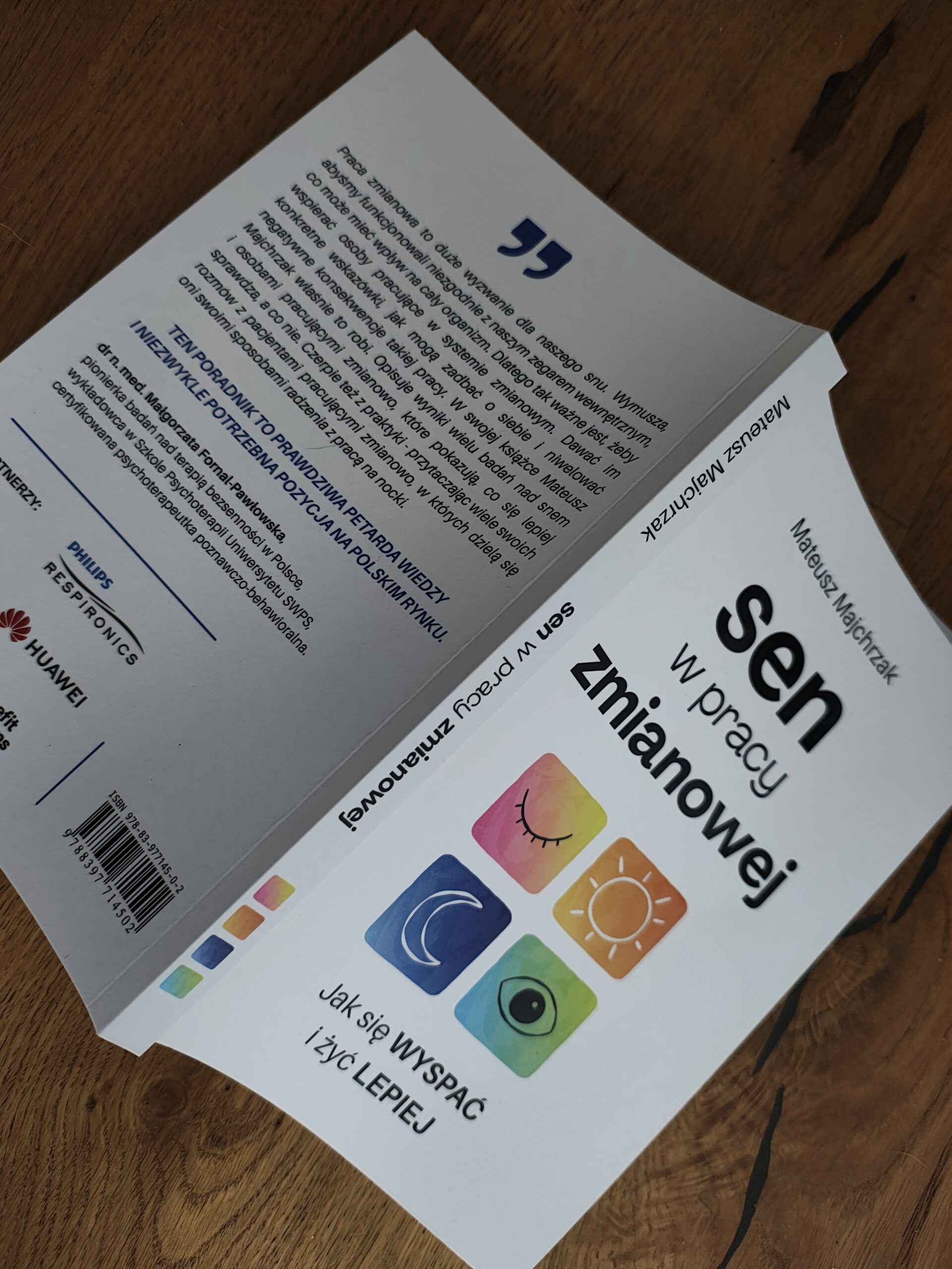 Okładka książki "Sen w pracy zmianowej"