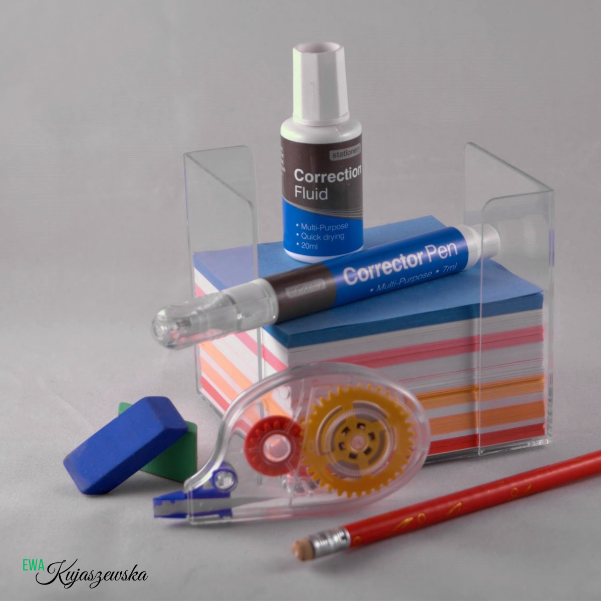 korektor do zmazywania błędów