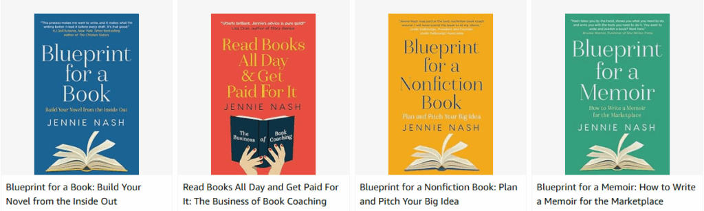 przykladowe ksizki jennie nash z amazon